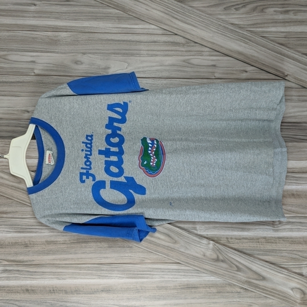 VTG Nutmeg Mills Men's Short Sleeve Graphic Tee Florida Gators Size Large